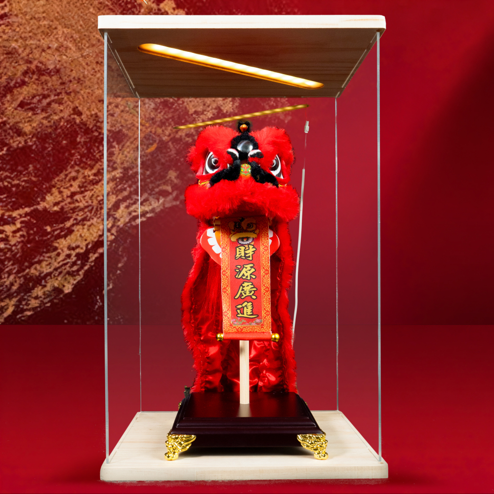 佛裝獅木樁組合