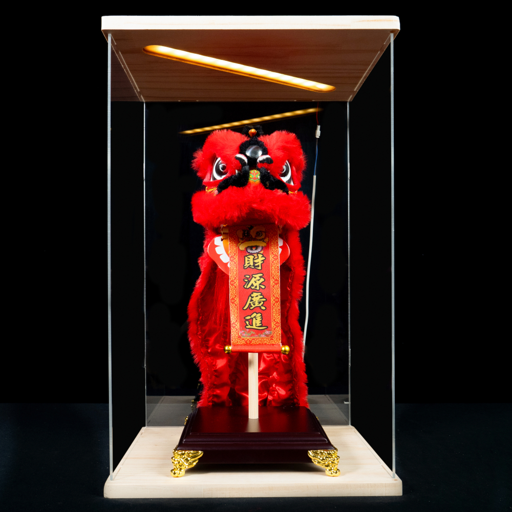 佛裝獅木樁組合