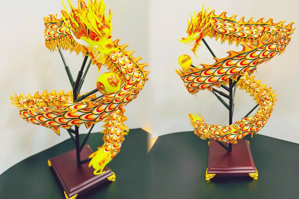 純手工夜光舞龍