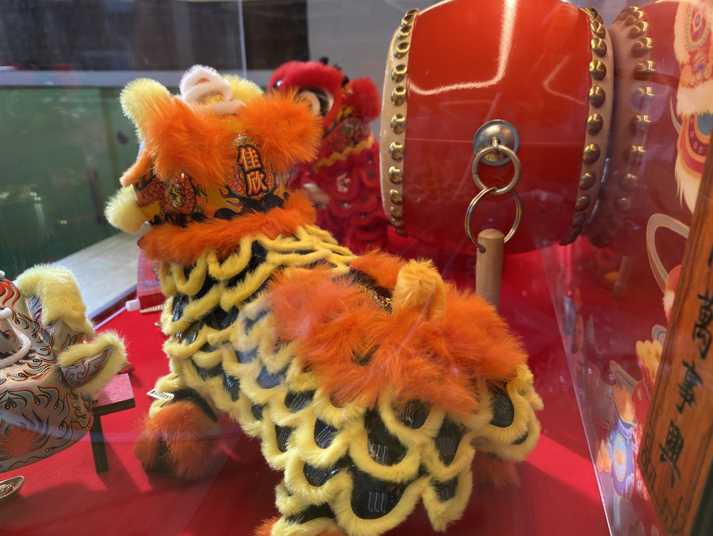 A款-雙獅獻瑞招財組合