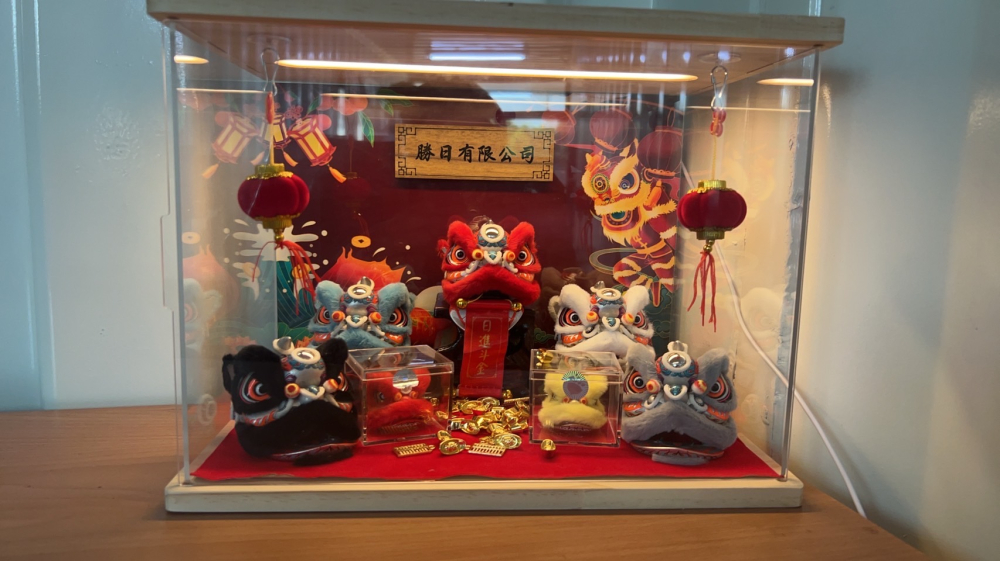 五虎上將獅頭套裝